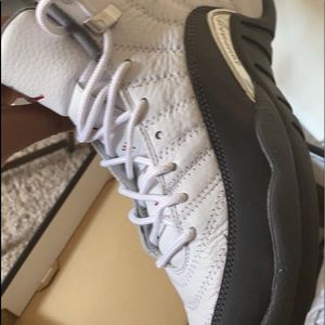 Jordan 12 white black red